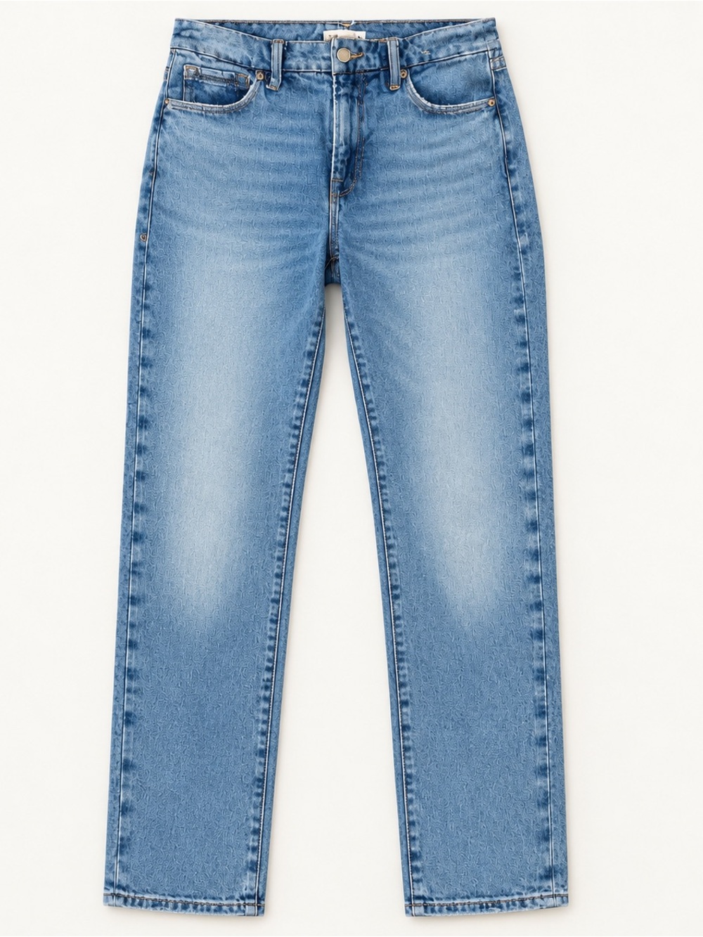 Good American Light Wash Straight Leg Jeans Size 0 / 25